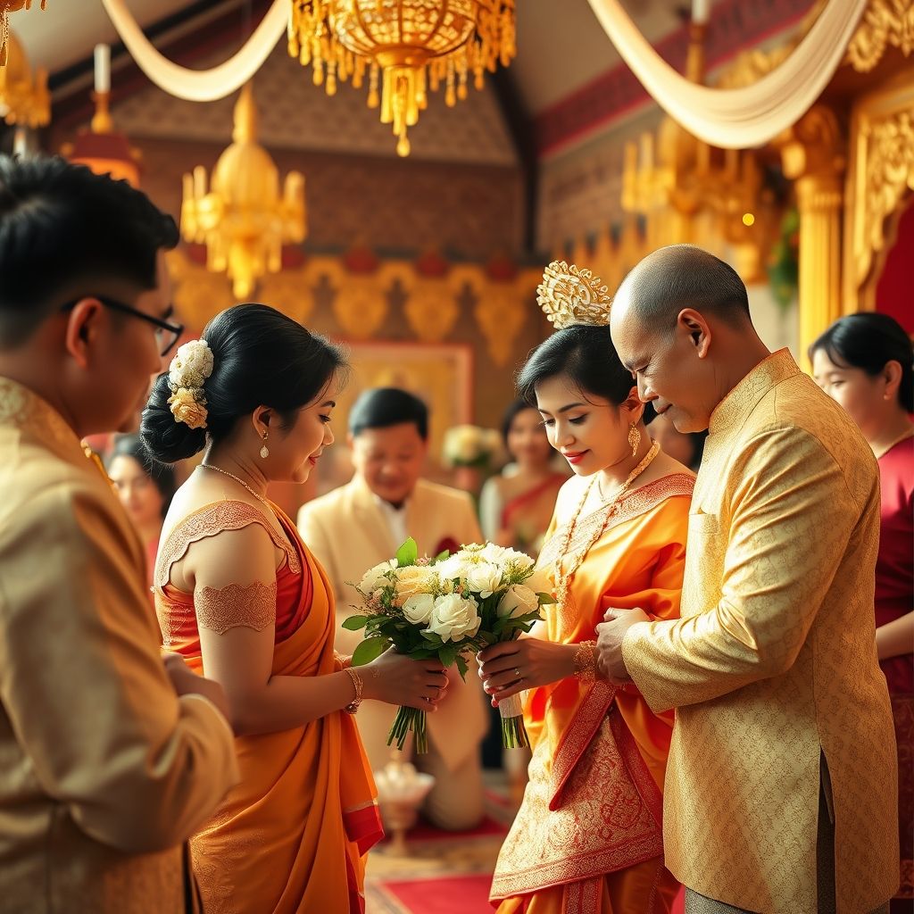 น่ารู้ !! ลำดับขั้นตอนการใช้ฤกษ์ ในพิธีแต่งงานแบบไทย ภายใน 1 วัน